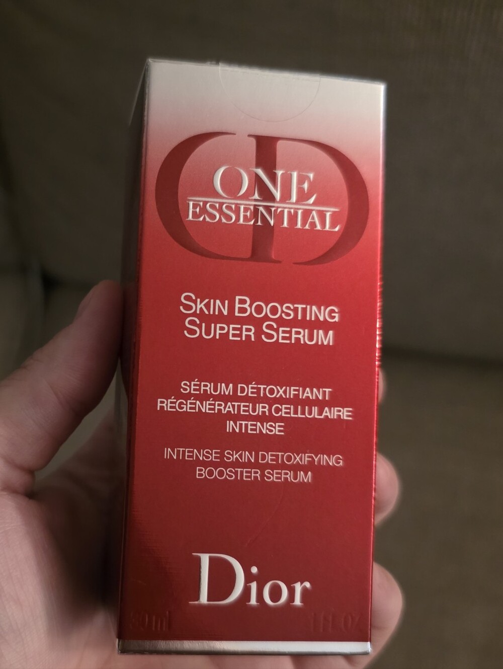 DIOR Beauty One Essential Skin Boosting Super Serum 1 oz NIB